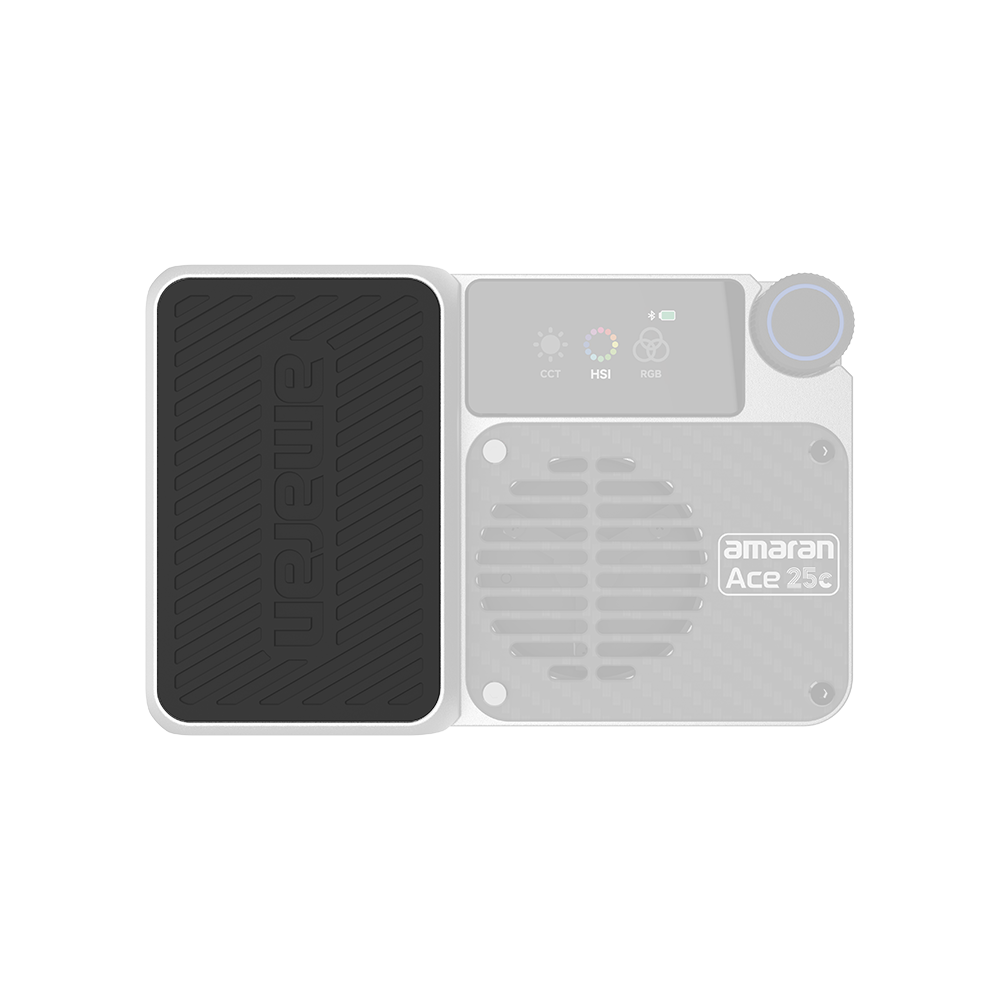 Silicone Pad on the Back Shell for Ace 25x/c（Charcoal/Silver）