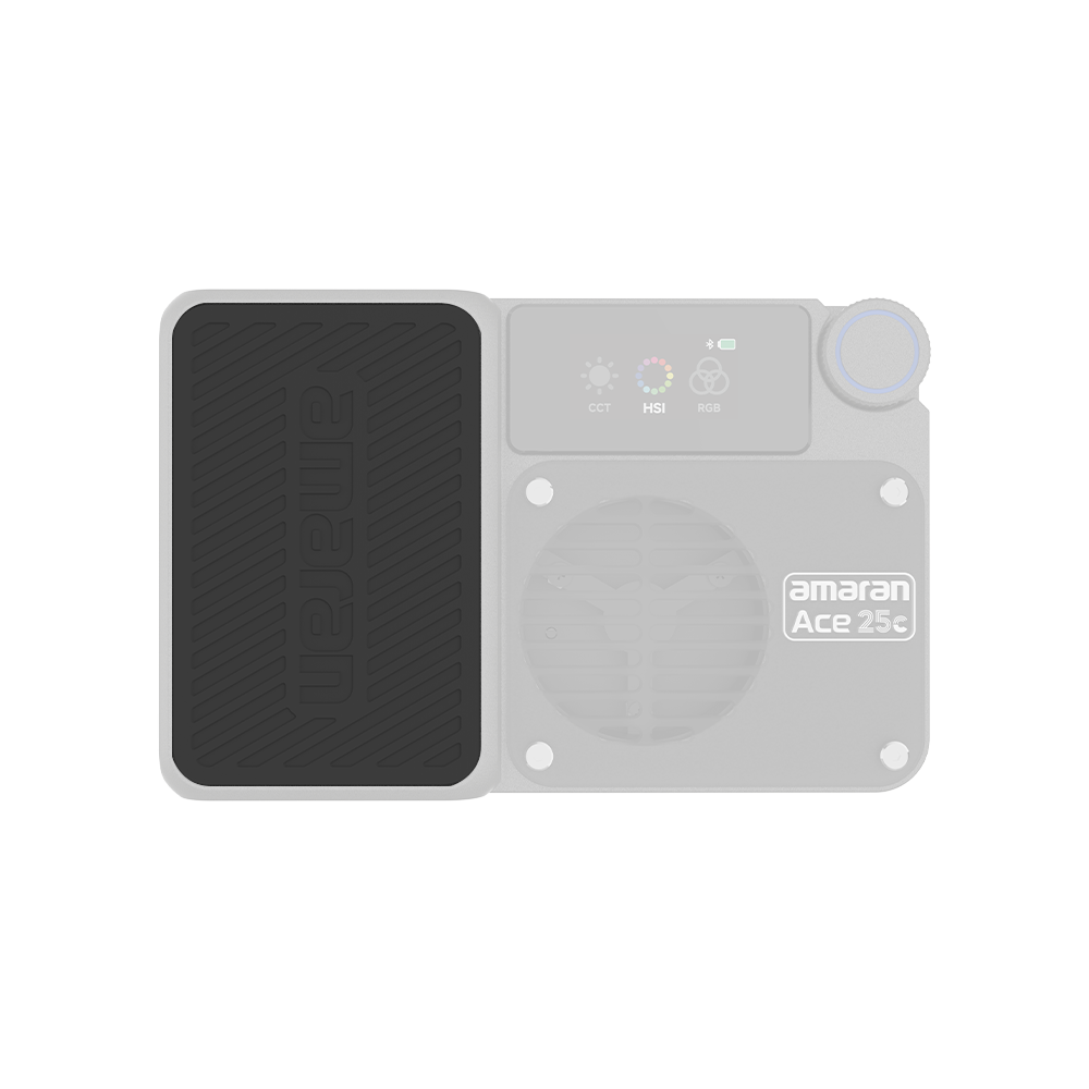 Silicone Pad on the Back Shell for Ace 25x/c（Charcoal/Silver）
