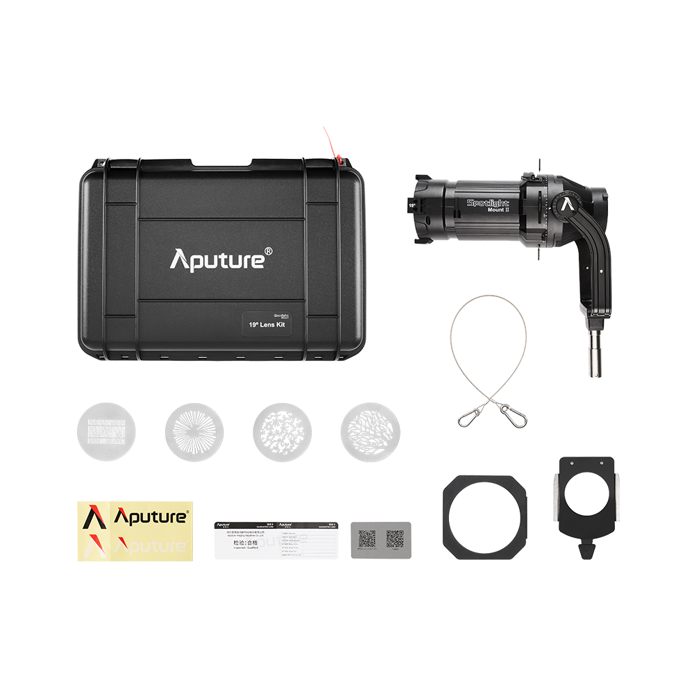 Aputure Spotlight Mount II 19° Lens Kit