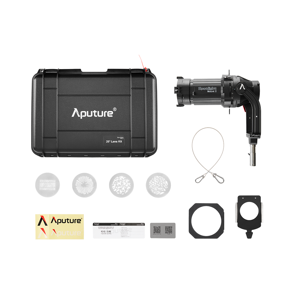 Aputure Spotlight Mount II 26° Lens Kit