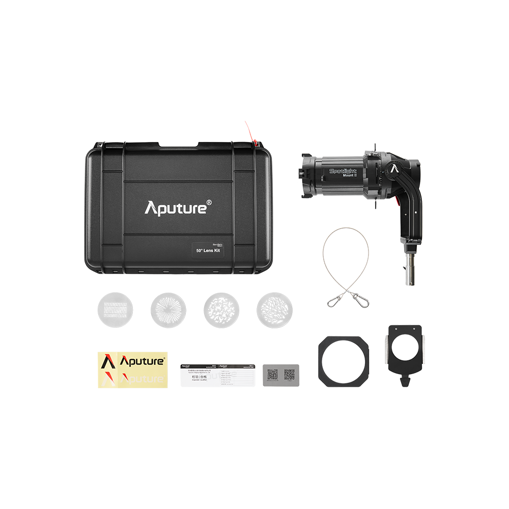 Aputure Spotlight Mount II 50° Lens Kit