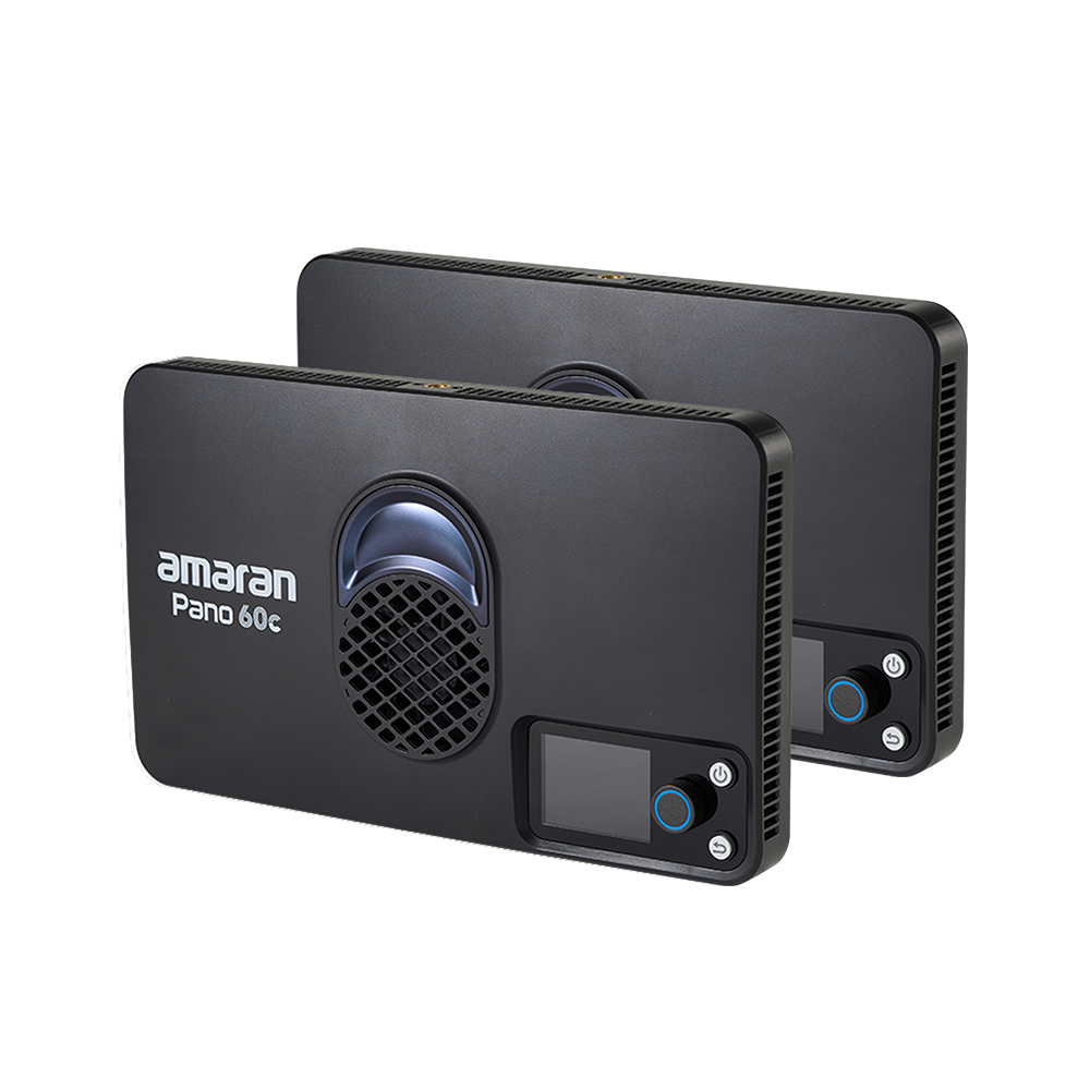 amaran Pano 60c 2-Light Kit (Charcoal)