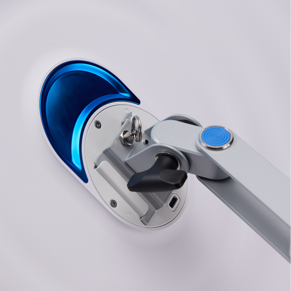 amaran Verge Desk Clamp Stand (Silver)