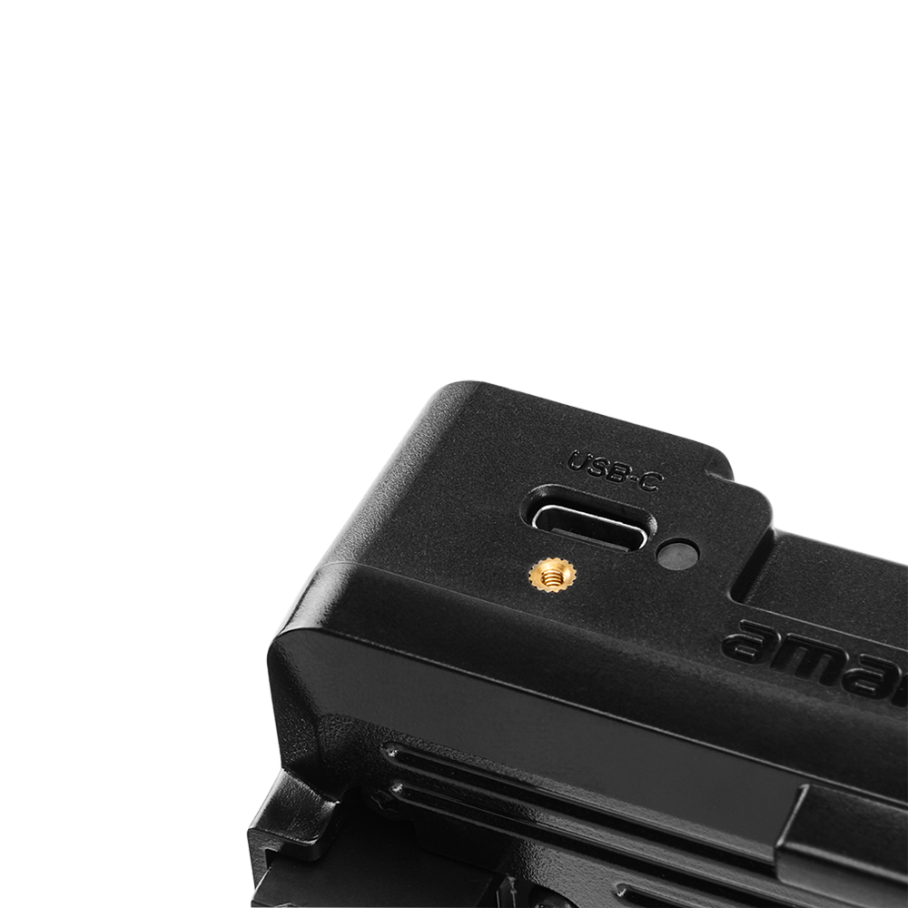 V-Mount Plate for amaran Ace Lock to Baby Pin Adapter Grip