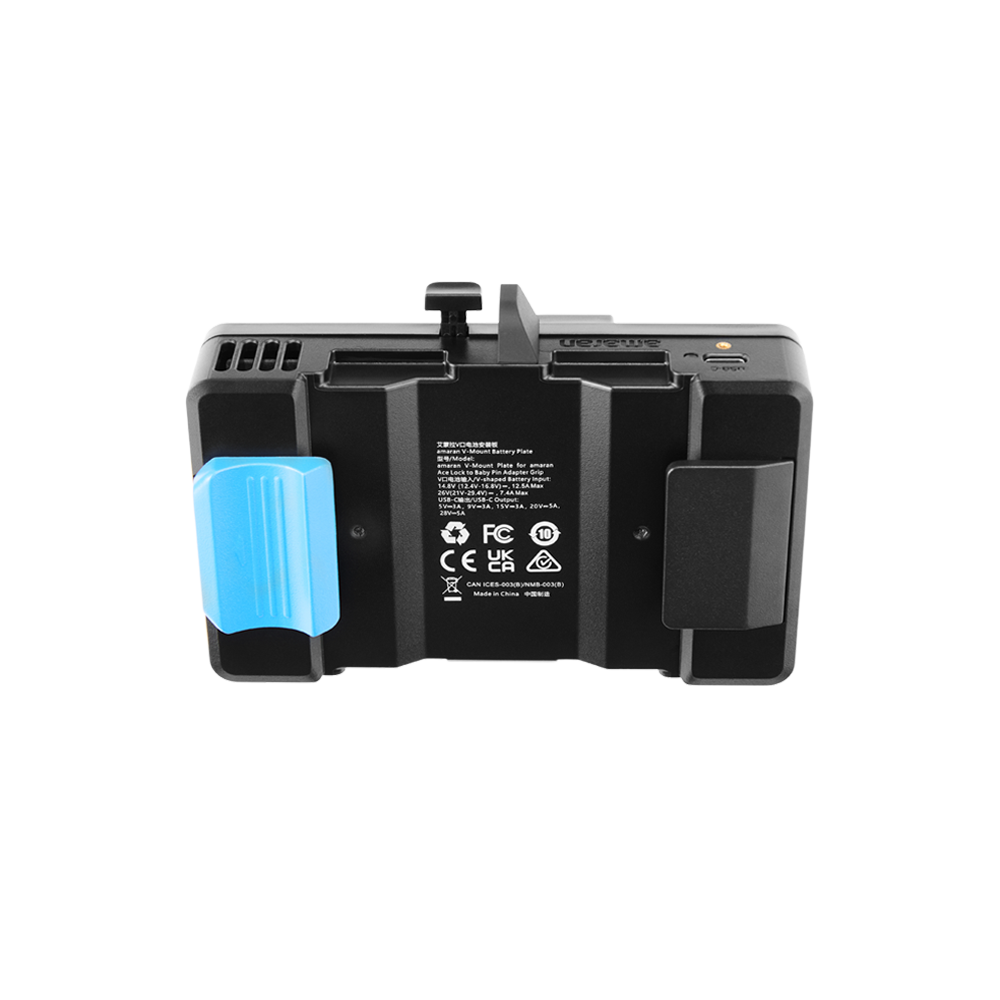 V-Mount Plate for amaran Ace Lock to Baby Pin Adapter Grip