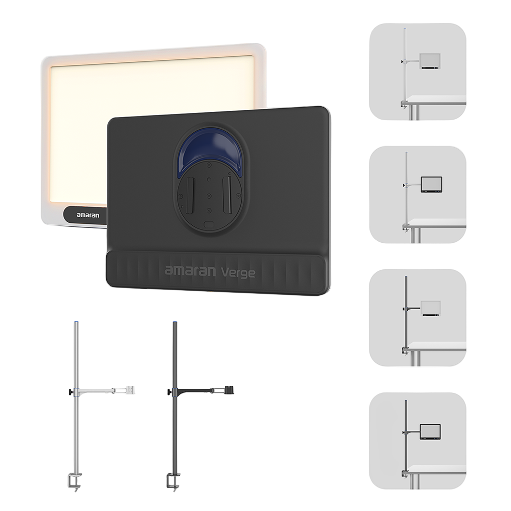 amaran Verge + amaran Verge Desk Clamp Stand Bundle